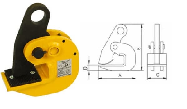 Horizontal plate clamps applications and details
